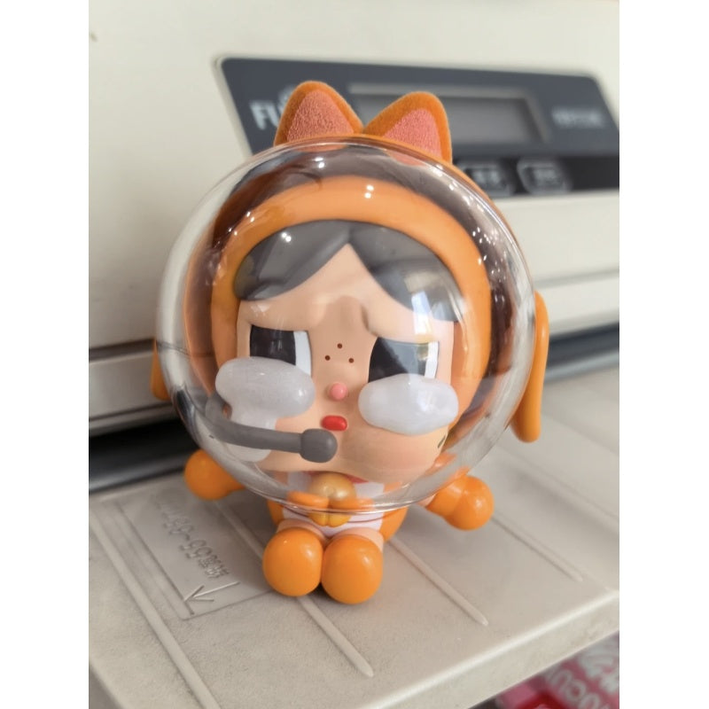 CRYBABY Sitting Space Cat Orange 2025 Limited Edition – TOYSEZ