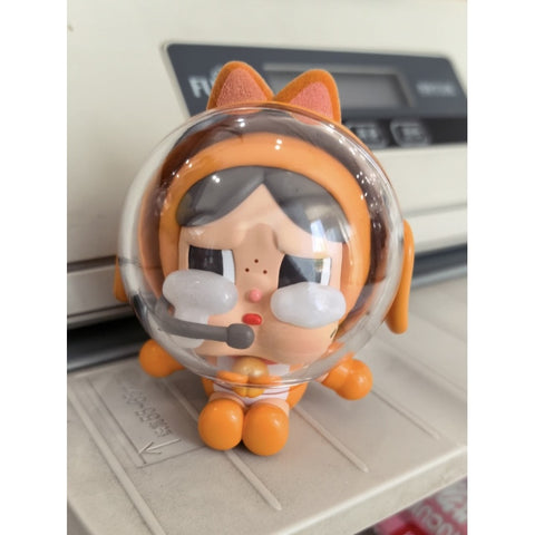 CRYBABY Sitting Space Cat Orange 2025 Limited Edition