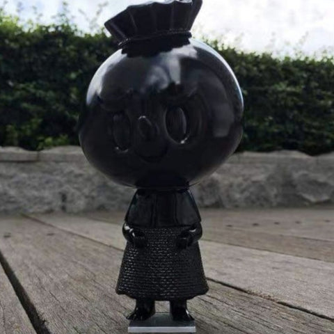 Labubu The Monsters Spooky Solid Black 2017 Limited Edition