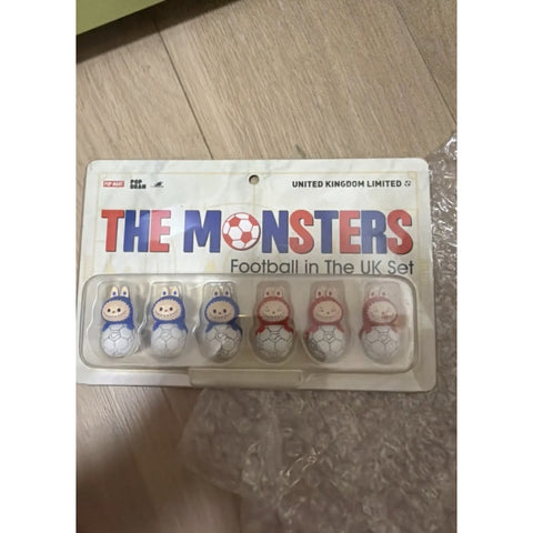 Labubu The Monsters Football in The UK Pop Bean Set 2024 Limited Edition