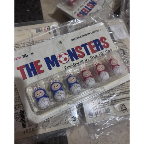 Labubu The Monsters Football in The UK Pop Bean Set 2024 Limited Edition