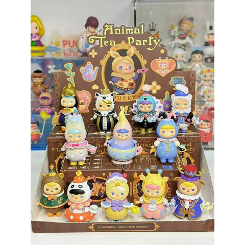 PUCKY Animal Tea Party Series Whole Set Opened