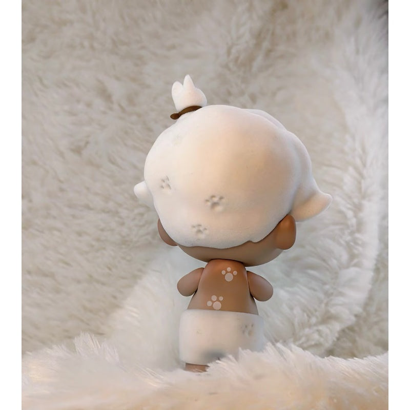 Dimoo World Snowball DIMOO Small Footprints-Winter Memory White Snow Limited Figure – TOYSEZ