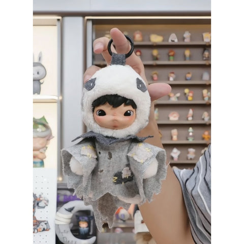 Hirono After Dark Plush Doll Pendant Blind Box Series: Whole Set (Opened Box)