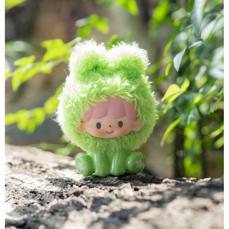 zZoton Little Countryside Joys Mini Blind Box Series: Lucky Clover Frog (Confirmed Style)