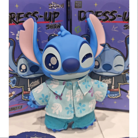 Disney Stitch Dress Up Show Vinyl Plush Pendant Series Casual Style