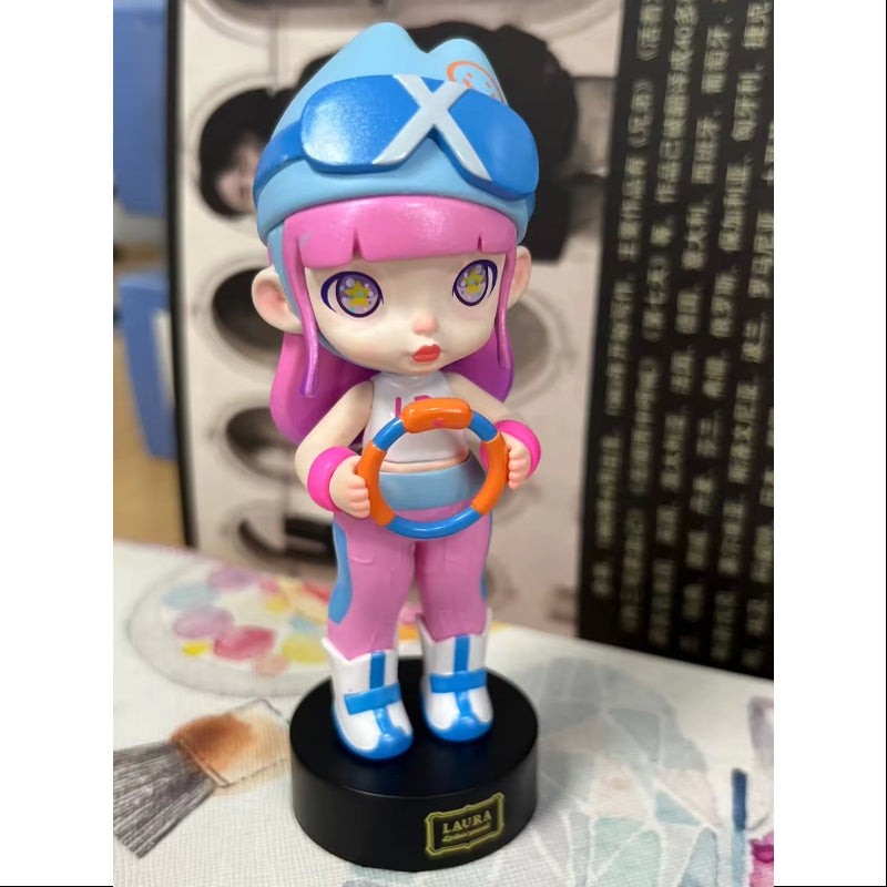 Laura Figure Laura Cyberpunk Series Whole Set Opened – TOYSEZ