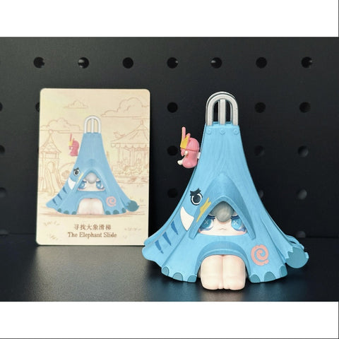 1001MOONS Where's the Elephant Slide Series The Elephant Slide