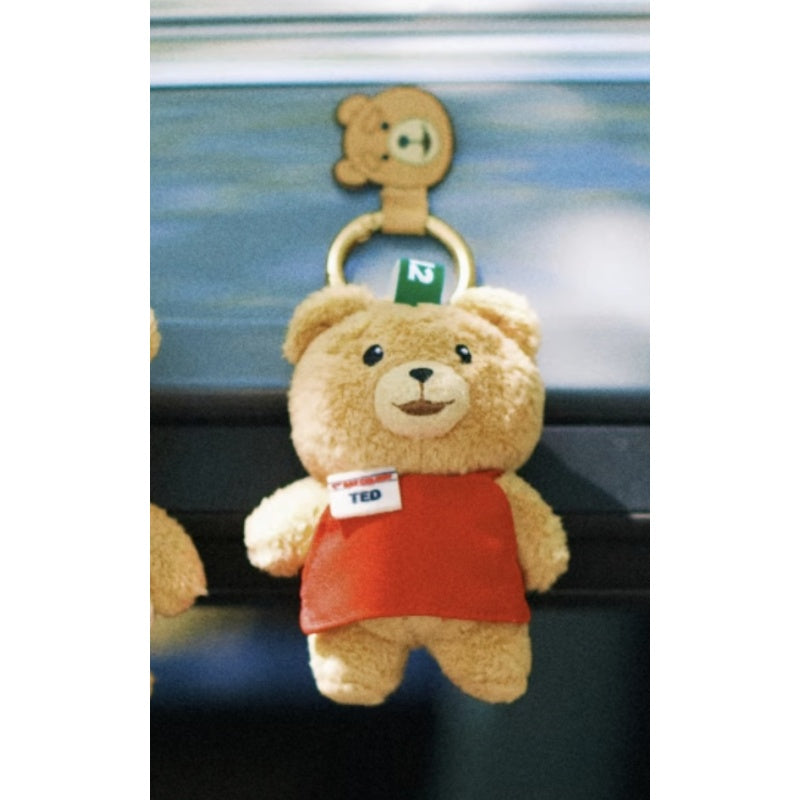 Ted2 2.0 Baby Ted Action Plush Pendant Blind Box Series: Cashier Ted (Confirmed Style)