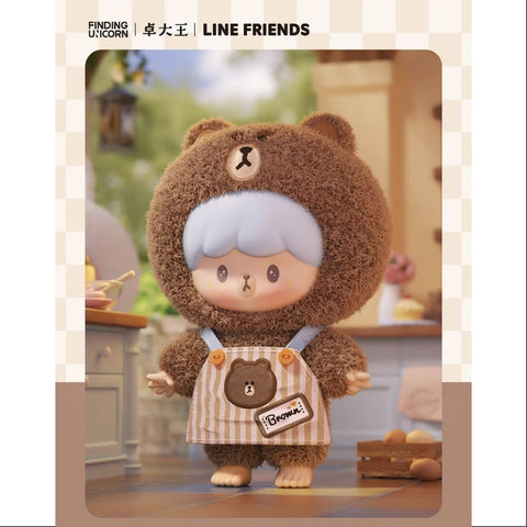 zZoton My Best Friends Series Vinyl Plush Doll Brown zZoton