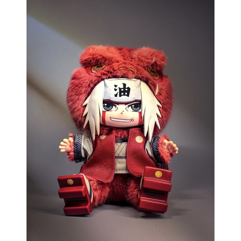 Jiraiya Naruto Shippuden Cute Beast Sitting Party Plush Doll Blind Box Series: Jiraiya (Confirmed Style)
