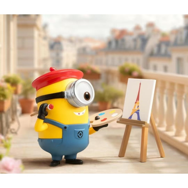 Minions Bello World Blind Box Series: Parisian Artist Stuart