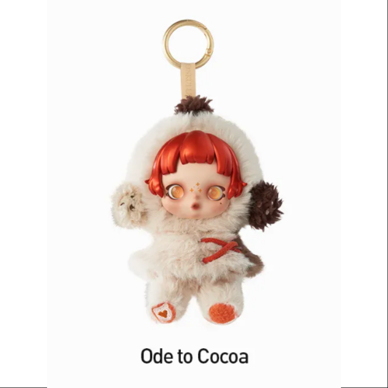 Skullpanda Winter Symphony Series Plush Pendant Ode to Cocoa(Pre Sale)