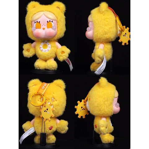 Crybaby × Care Bears Vinyl Plush Pendant Blind Box Series: Sunshine Bear (Confirmed Style)