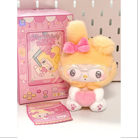 Sanrio My Melody 50th Anniversary Milk Candy Plush Dolls Series Lemon Milk