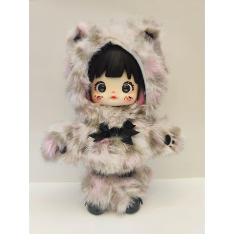 Nommi Forest Kingdom BJD Blind Box Series: Pinky-Ink Leopard (Confirmed Style)