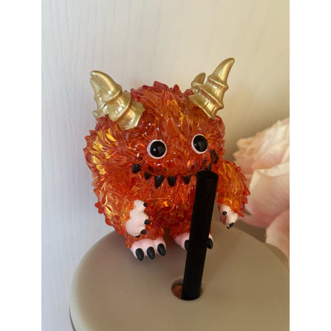Instinctoy Monster Fluffy Joyful Life Blind Box Series: Flames (Confirmed Style)