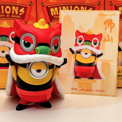 Minions Travelogues of China Series Lion Dance Stuart