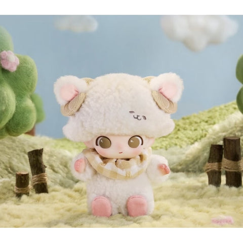 DIMOO The Secret Theatre Club Plush Doll Pendant Blind Box Series: Softie Sheep (Confirmed Style)