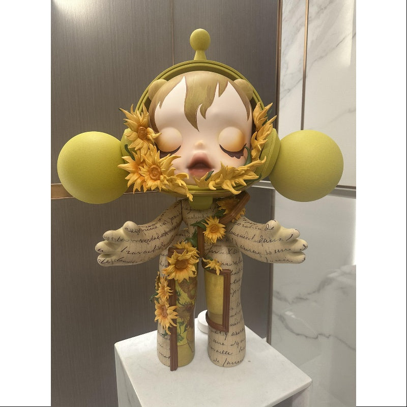MEGA SKULLPANDA Van Gogh Museum Sunflowers 1000 2025 Limited Editio mega-skullpanda-van-gogh-museum-sunflowers-1000-2025-limited-editio