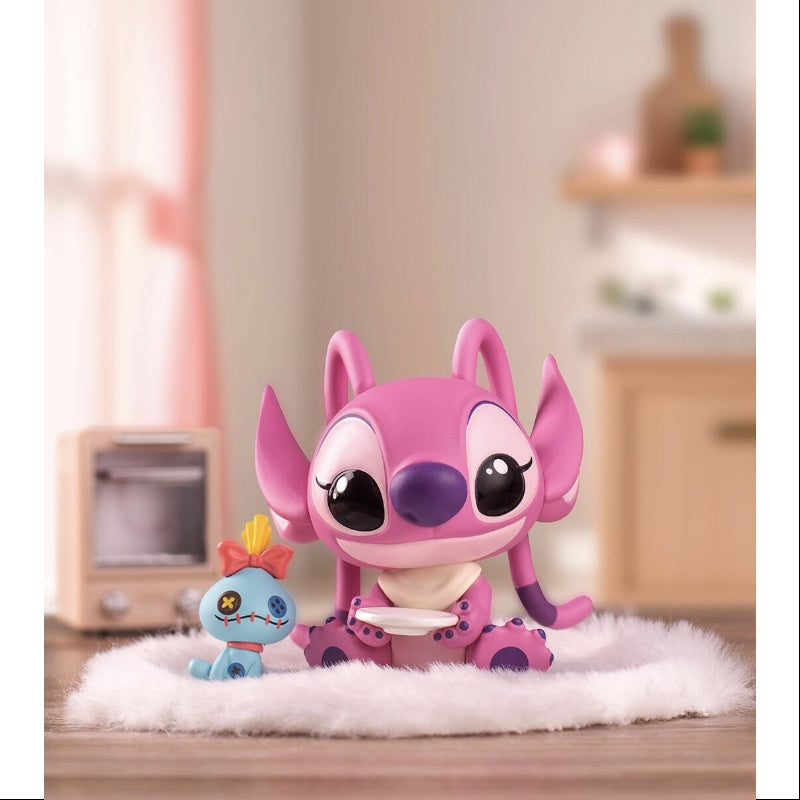Disney Stitch on a Date Series Waiting for Dinner