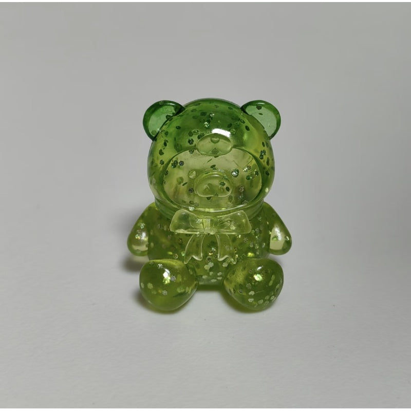LuLu the Piggy Teddy Mini Season 1 Blind Bag Series: Rainbow Crystal Green (R 1/20) (Confirmed Style)