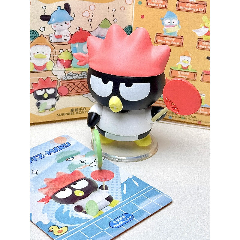Sanrio Characters Let's Take a Sauna Series Bad Badtz-maru Double Cool