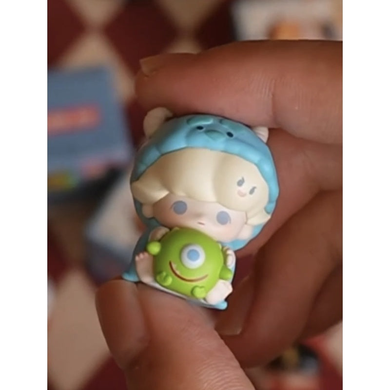 DIMOO WORLD × PIXAR Pop Bean Blind Box Series: Dimoo As Sulley (Confirmed Style)