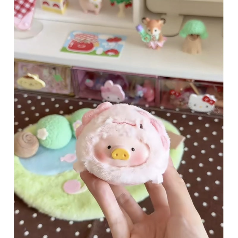 LuLu the Piggy Animal Party Series 2 Stick Together Plush Blind Box Series: Axolotl (Confirmed Style)