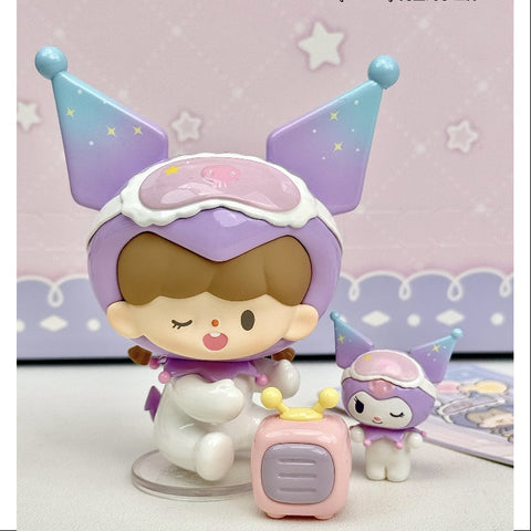 zZoton Sanrio Characters Preparation Before Bedtime Series Whole Set Opened