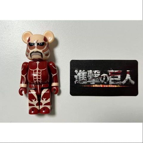 Bearbrick Series 27 HORROR Attack On Titan 100%