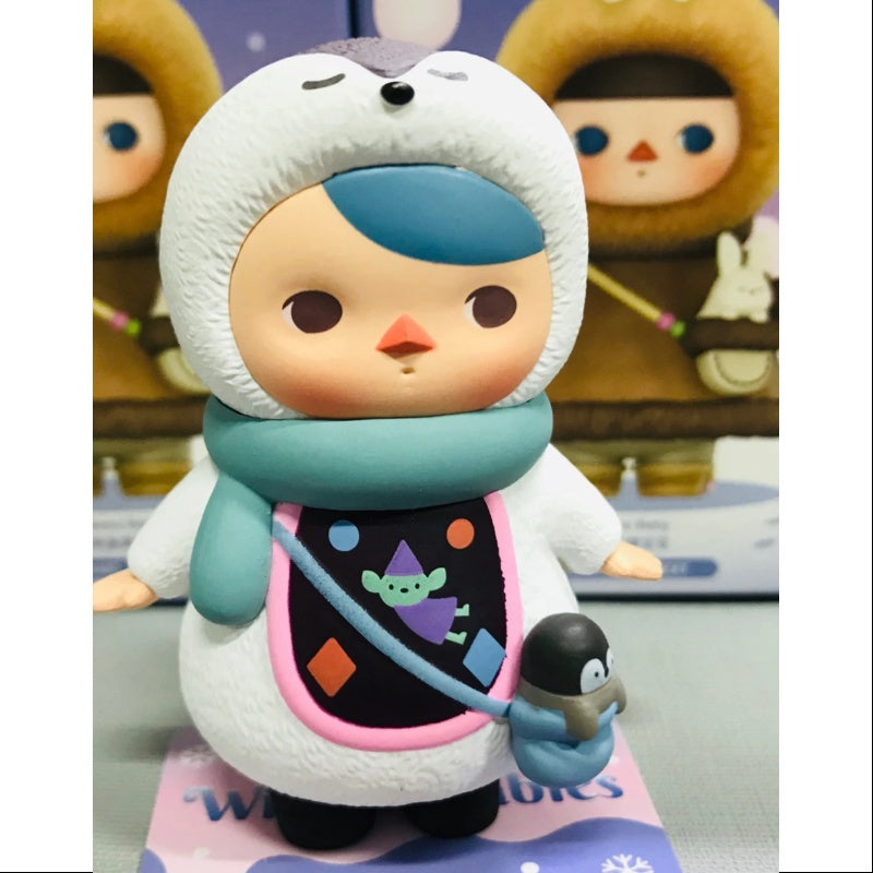 PUCKY Winter Babies Series Penguin Baby
