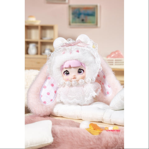 Nommi Baby Sweetheart Bunny Vinyl Plush Pendant Series Whole Set Opened