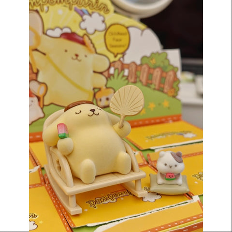 Pompompurin Childhood Four Seasons Series Whole Set Opened