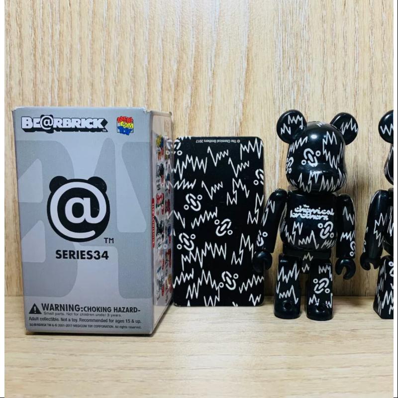 Bearbrick Series 34 PATTERN Chemical Brothers 100%