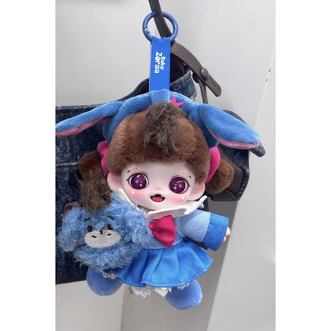 Baby Zoraa × Disney Zoraa Huggy World Plush Pendant Blind Box Series: Eeyore (Confirmed Style)
