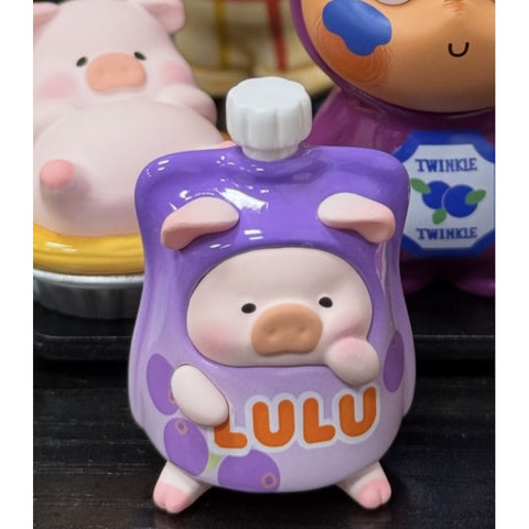 LuLu the Piggy Picnic Party Mini Bean Blind Bag Series: Grapes Juice (Confirmed Style)