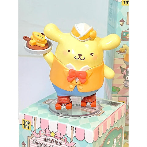 Pompompurin Sanrio Characters Roller Skating Restaurant Series Pompompurin