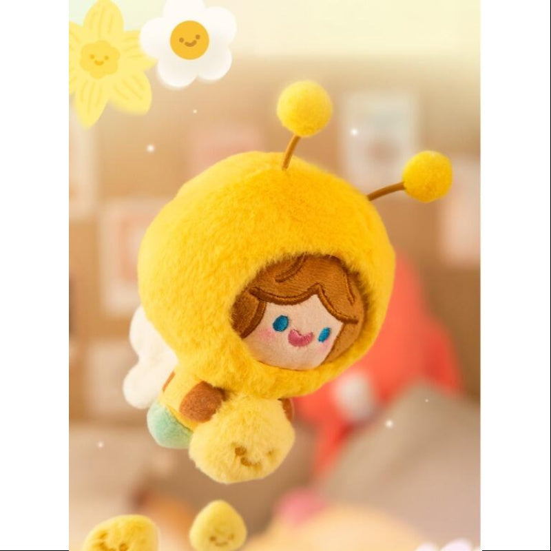 RiCO Happy Fluffy Series Plush Doll Honey Bee Cell RiCO