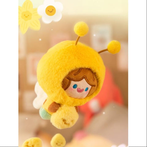 RiCO Happy Fluffy Series Plush Doll Honey Bee Cell RiCO