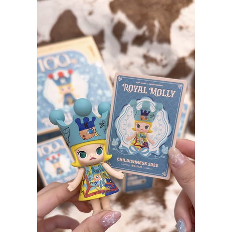 MEGA ROYAL MOLLY 100% Blind Box Series 1: Childishness 2025 (Confirmed Style)