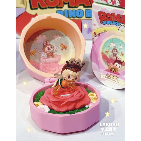 Pop Mart Romantic Ring Box Series 4 Whole Set Opened