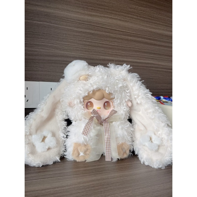 Yooki Bunny's Floral Fragments 400% Plush Series: Cottony Clouds (Confirmed Style) | TOYSEZ Data