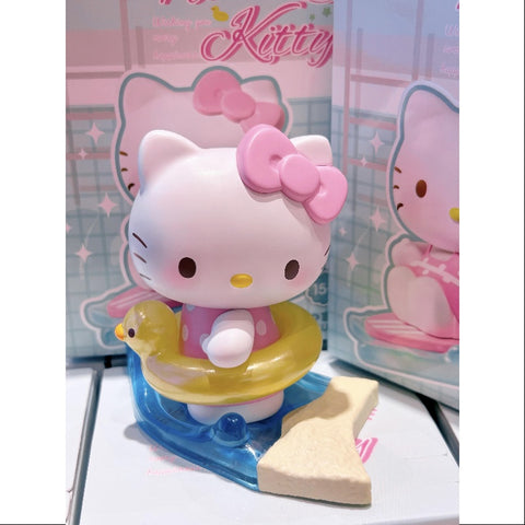 Hello Kitty Wishing You Every Happiness Series Duck Swimming Circle
