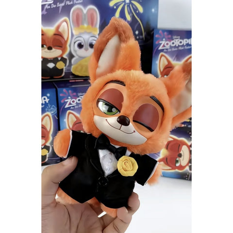 Nick Zootopia Ace Duo Plush Pendant Blind Box Series: Gala Nick (Confirmed Style)