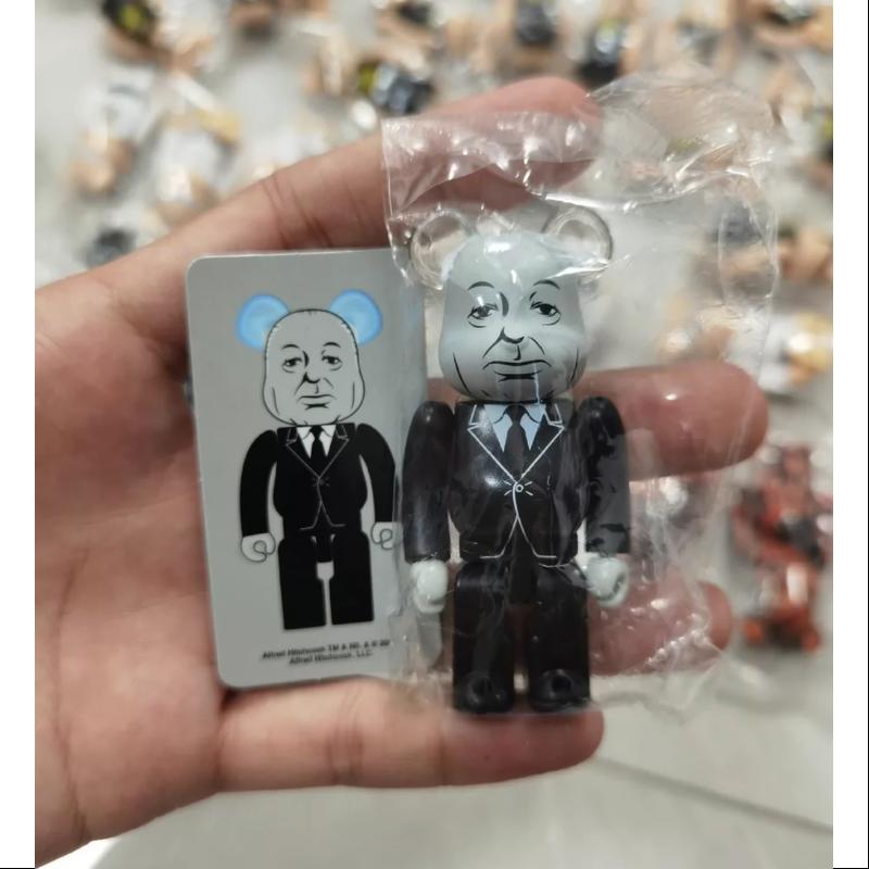 Bearbrick Series 43 HORROR Alfred Hitchcock 100%