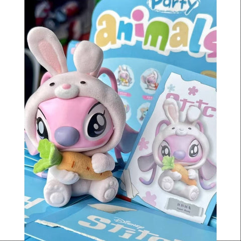 Disney Stitch Party Animals Series Whole Set Opened