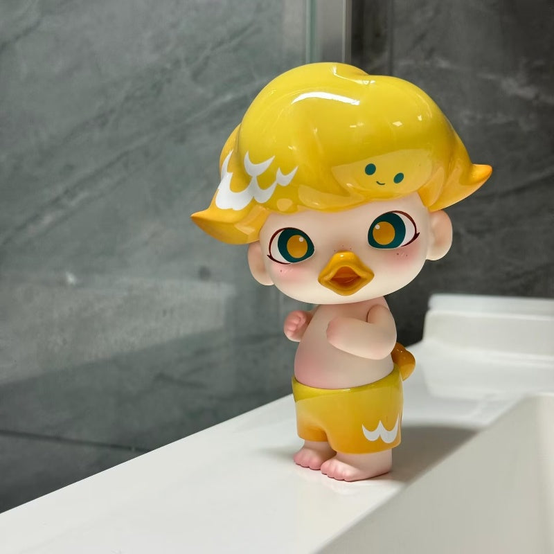 dimoo baby duck ディムー　popmart Cuteness overload! 𝐃𝐈𝐌𝐎𝐎 is all dressed up to celebrate