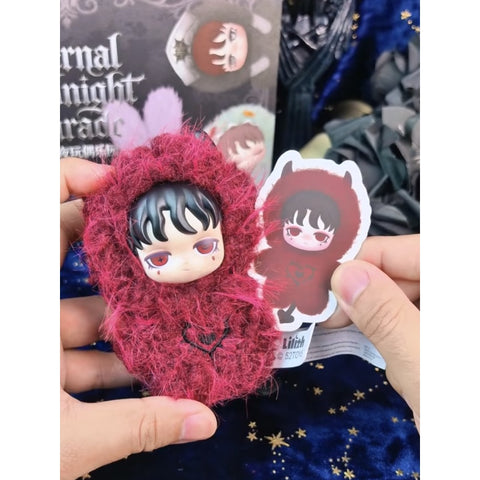 Lilith Eternal Midnight Parade Plush Pendant Blind Box Series: Devil of Burgundy (Confirmed Style)