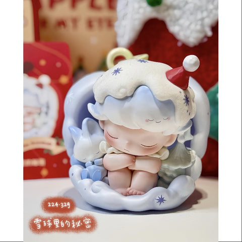 DIMOO Pop Mart Apple of My Eye Series DIMOO Secret in the Snowball